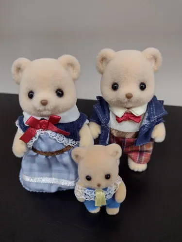Sylvanian Families Família Urso Biscoito