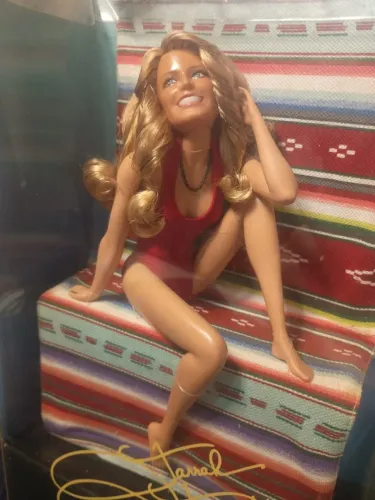 Barbie Farrah Fawcett (Black Label Collector Edition), lançada em 2010 Nova na CX
