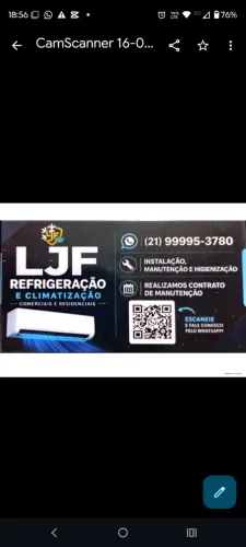 Refrigeração e climatização instalação, conserto e higienização WhatsApp *