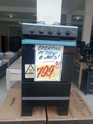 Fogão 4 bocas ideal pop Esmaltec entrega grátis