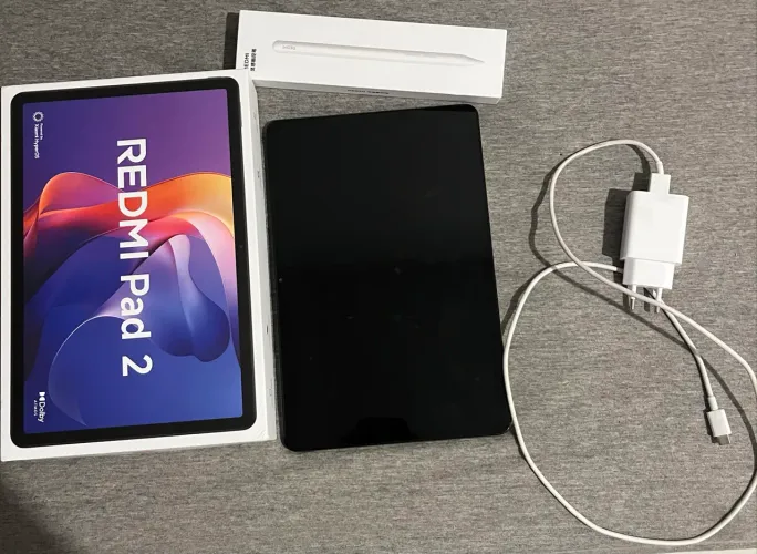 Tablet Redmi pad 2 com caneta( rejeição de palma)