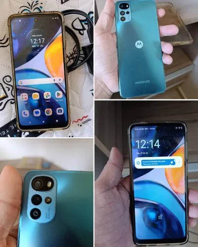 Smartphone MotoG22 128gb usado - bom estado