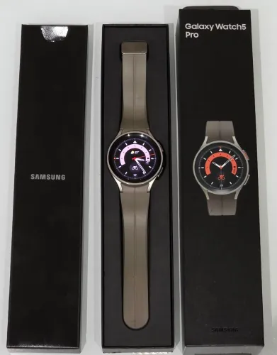 Samsung Galaxy Watch 5 Pro 45mm Cinza Titanium
