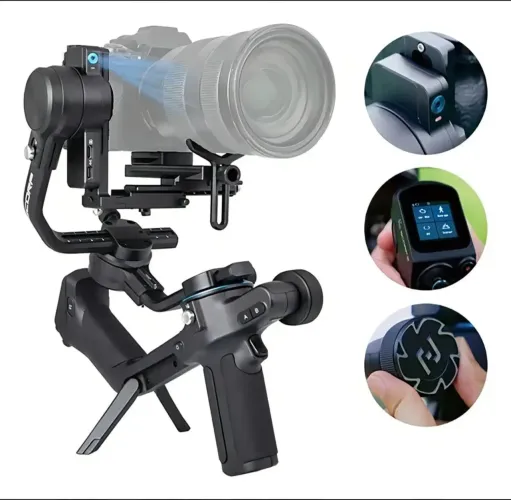 Estabilizador Gimbal FeiyuTech Scorp 2 Preto para Câmeras até 2.5kg
