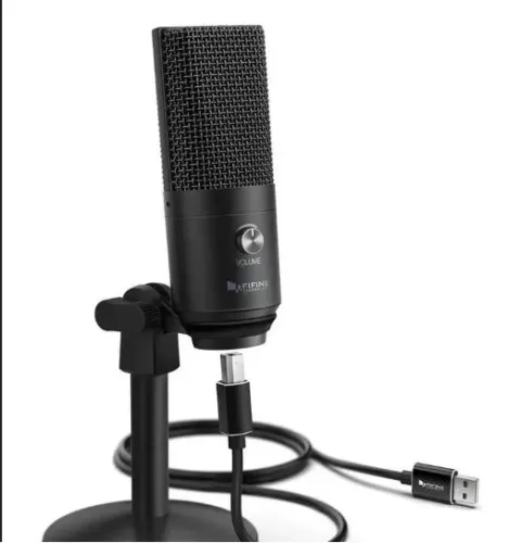 Microfone Condensador Cardióide K670 Preto