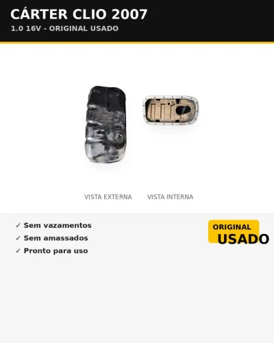 Carter Clio 2007 1.0 16V