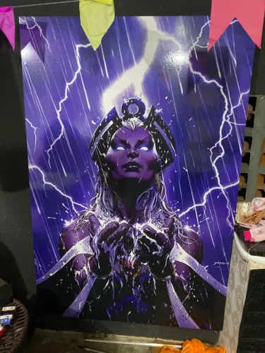 Quadro da tempestade de 1.75 de altura