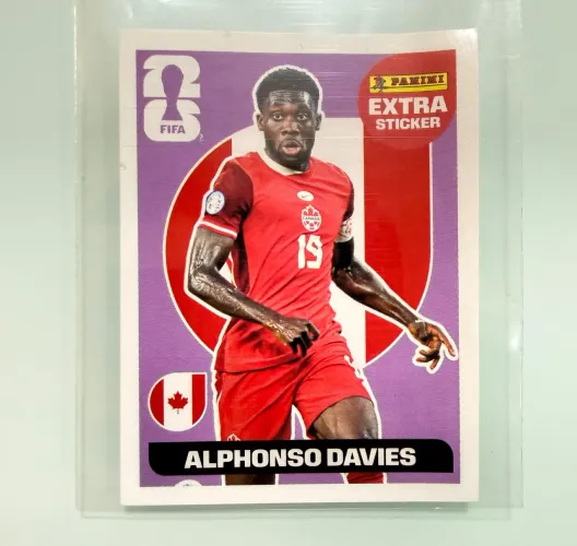 Figurinha Legend Roxa Afonso Davis Copa do Mundo 2026