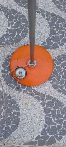 Abajur coluna vintage para restauro