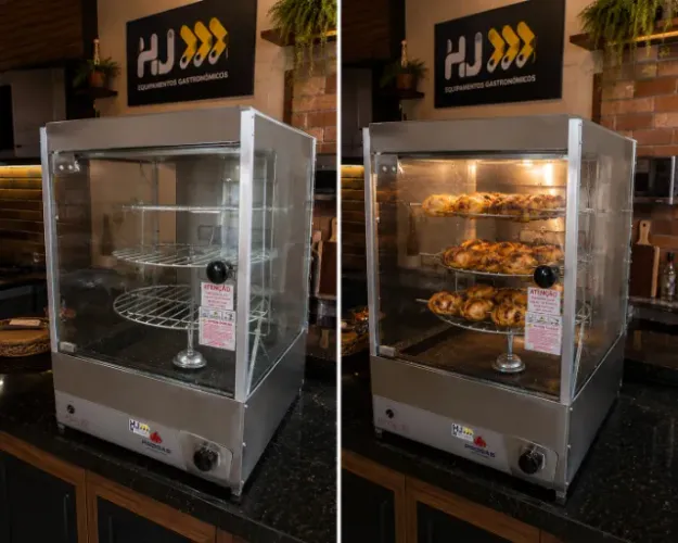 A.L Forno Assador Giratório Compacto Progás PRP-124