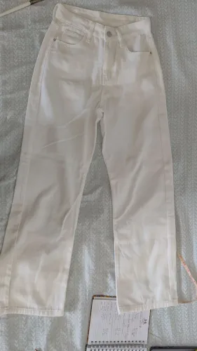 calça jeans lovito branca p