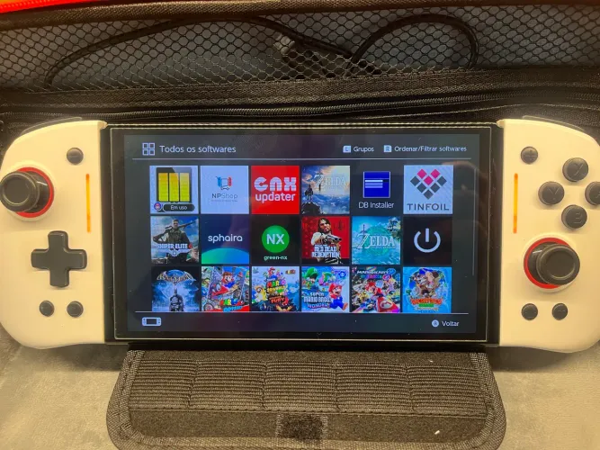 NINTENDO SWITCH OLED DESBLOQUEADO