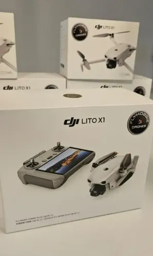DJI LITO X1 FLY MORE COMBO + Rc-2 ( TELA) - ANATEL , NF E 1 ANO DE GARANTIA DJI BRASI