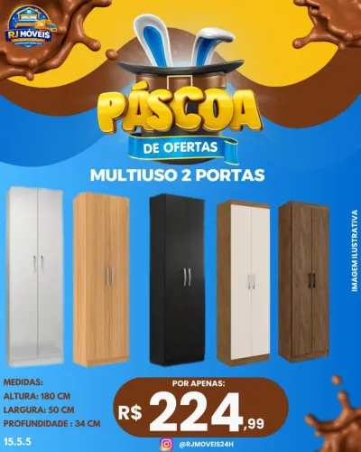 Multiuso 2 portas 
