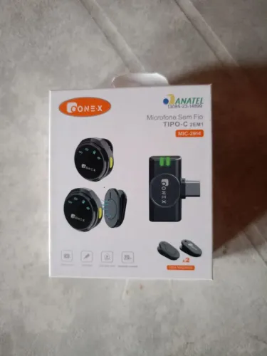 MICROFONE SEM FIO - TIPO C ONEX MIC-2914