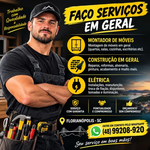 Montador de Móvel e serviços em geral.
