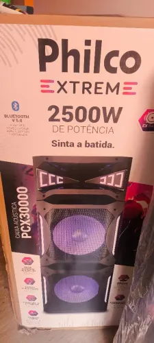 Cx de som Philco 