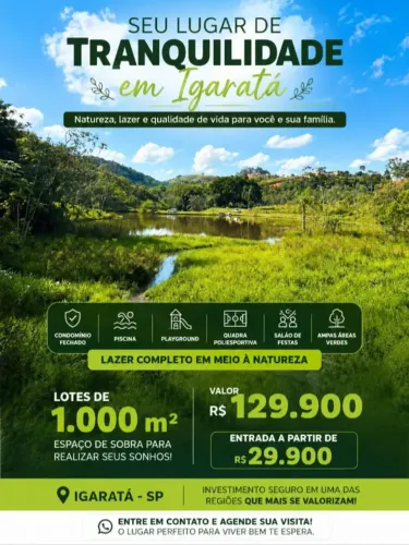 Invista em qualidade de vida e valorização garantida.