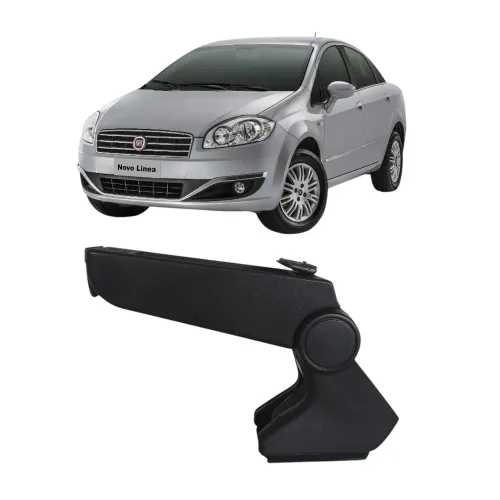 Apóio De Braço S/tampa Fiat Linea 2008 2012