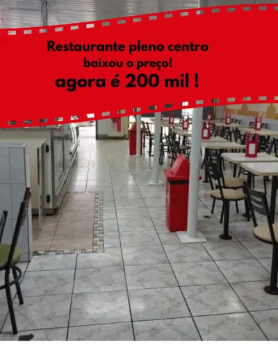 LANCHONETE/RESTAURANTE À VENDA NO CENTRO DE CURITIBA - PT 1253/R