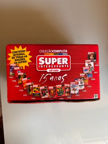 Coleção Completa Superinteressante - 15 Anos (CD-ROM) | Item de Colecionador