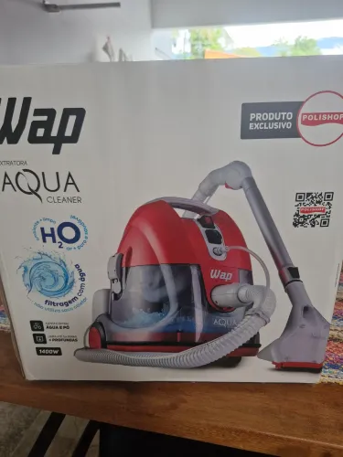 Vendo extrator WAP AQUA CLEANER 1400W. R$1.500,00, NOVA , NUNCA USADA.