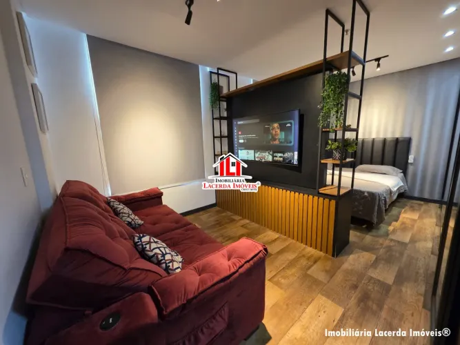 Flat Mobiliado no Intercity Manaus Hotel - 35m² com Cozinha e Vaga - mao