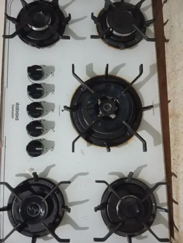 Fogão 5 bocas Cooktop Itatiaia semi novo