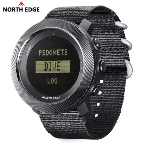 Relógio Masculino North Edge Apache D Caça Submarina Free Dive