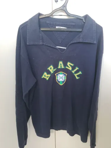 Linda camisa goleiro seleção brasileira tam G vintage