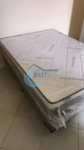 CAMA CASAL COMPLETA DE MOLAS ENSACADAS EM ATÉ 10X SEM JUROS 