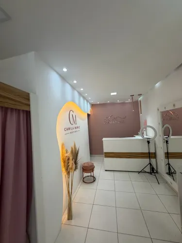 Balcão de loja de roupa