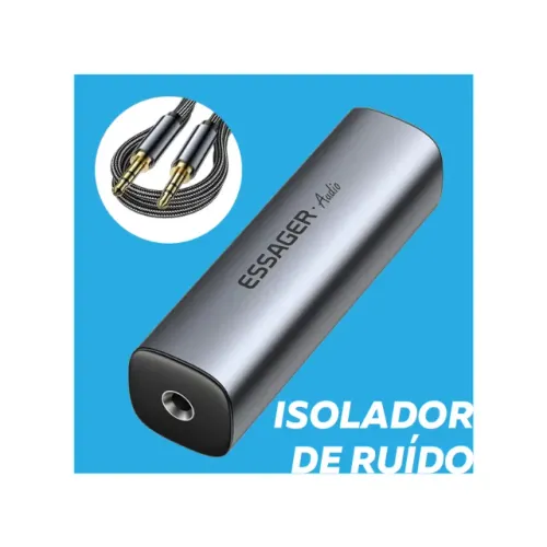 Isolador de Ruído Filtro de Áudio Essager