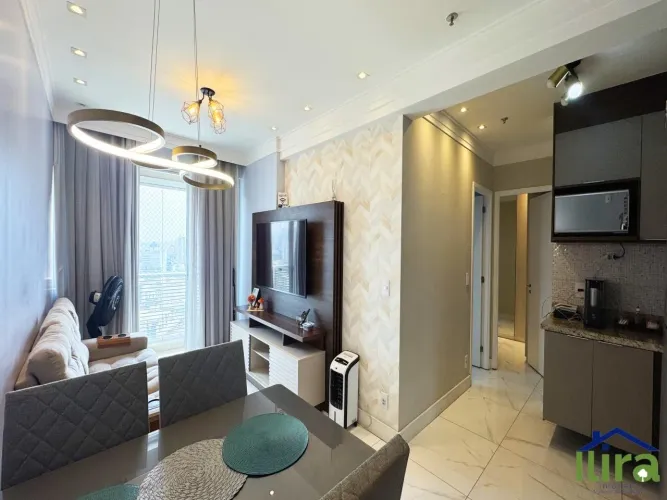 Apartamento A Venda Com 2 Dormitorios , 1 Vaga, No Centro de Osasco - Sp
