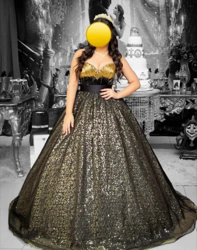 Vestido de Festa 2 em 1 - 15 anos Usado 1 vez