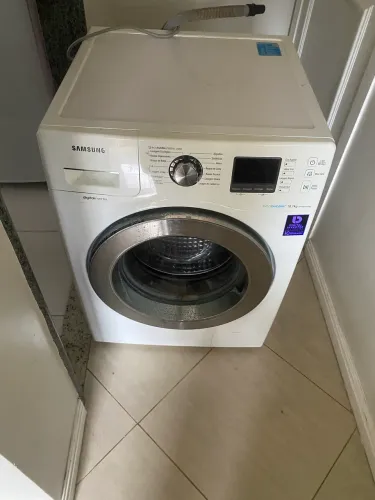 Lava e Seca Samsung Ecobubble 10,1kg Digital Inverter - Não Liga - Para Conserto ou Peças