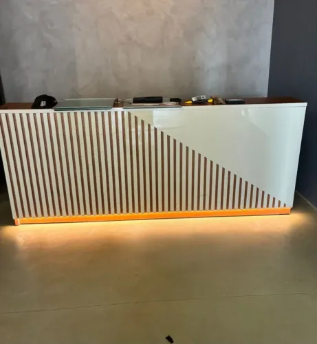 Balcão com led