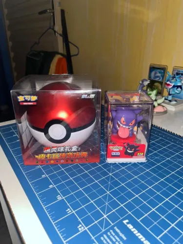 Pokémon COMBO Figura Gengar + Lata Vazia Pokéball