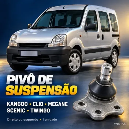 Pivô de Suspensão Renault Kangoo Clio Megane Scenic Twingo SKF VKDS4726 - Novo