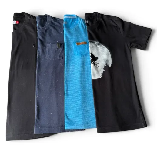 Kit 4 camisas Reserva original - 8 anos