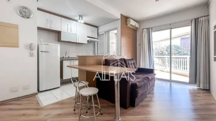 Apartamento com 1 quarto, 58 m² - venda ou aluguel - Jardins - São Paulo/SP
