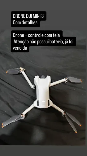 Dji Mini 3 com detalhes