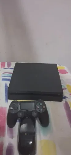 PS4 SLIM 1TB SEMI NOVO + 7 JOGOS