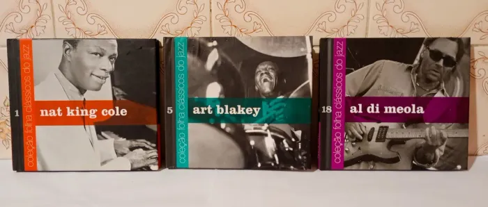 Combo C/ 03 CDs Coleção Folha Clássicos Do Jazz - Originais