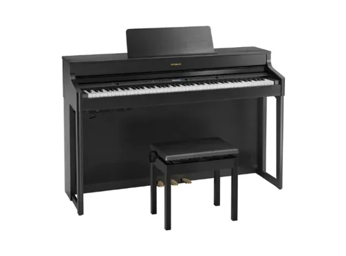 Piano Digital Roland HP702-CH Preto - Pronta-entrega
