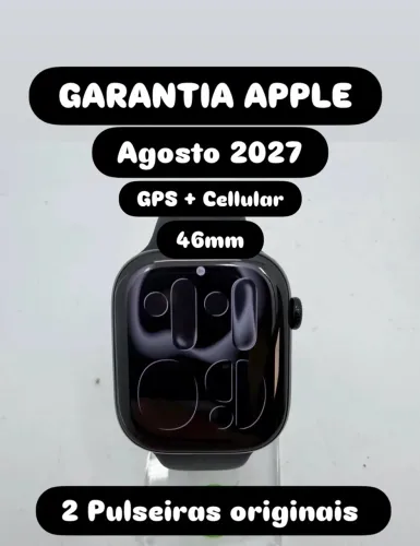 Apple Watch 11 | GPS + Cel | Garantia Apple 2027 | Pulseira extra