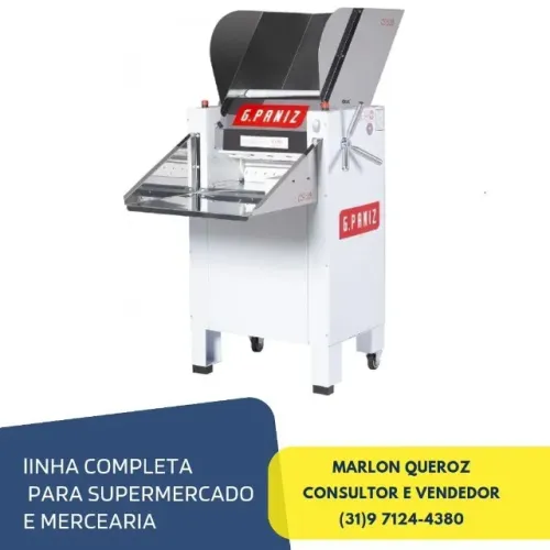 Cilindro de Massas 50 Cm 2 Motores G. Paniz