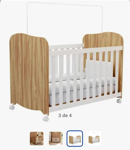 Vendo berço infantil + colchão.