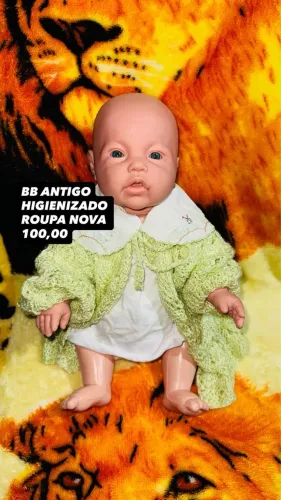 BEBÊ ANTIGO HIGIENIZADO