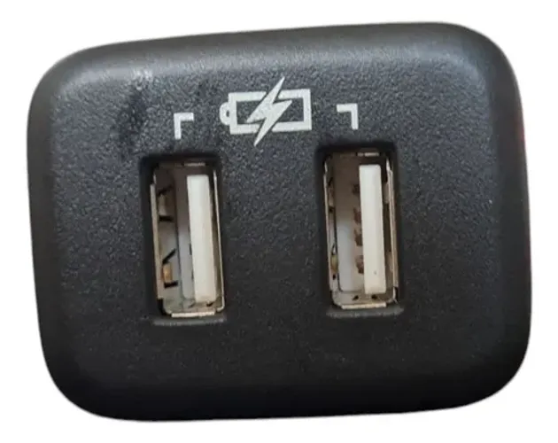 Tomada Usb Dupla Traseira Gm Onix Tracker 2020 2022